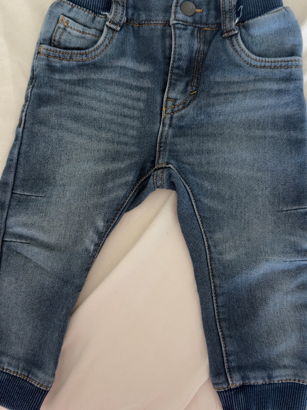 Levi's Light Blue Stretch Denim Jogger Jeans for Kids